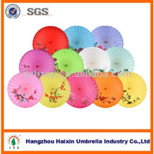 Chinese Handmade Wooden Shaft Oil Paper Umbrella